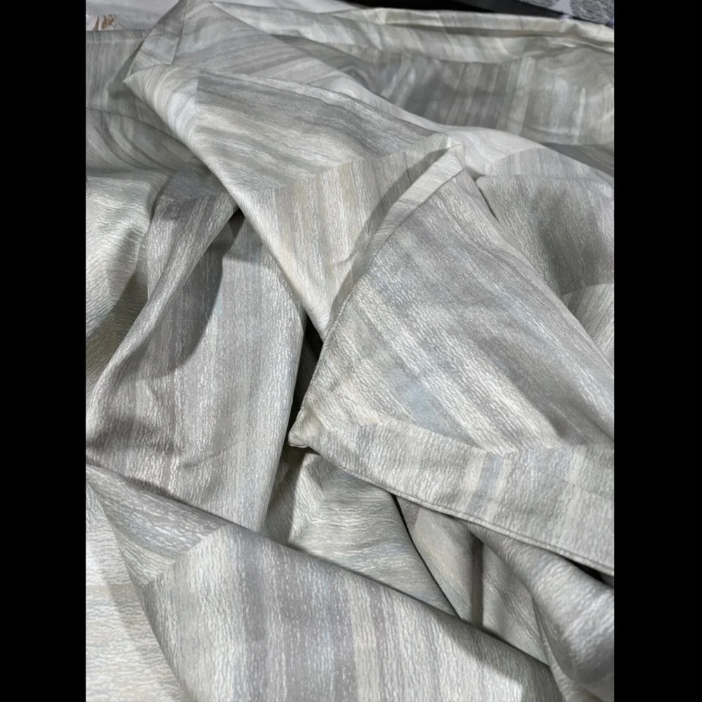 NIB $300 Hotel Collection Luster Geo Duvet Comforter Cover [ Full/ Queen ] #D285
